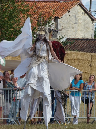 fête médiévale ,ligné charente ,suite ,les géants Dsc03112