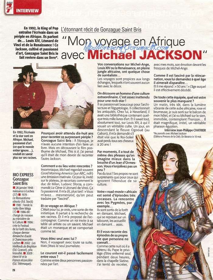 "Mon voyage en Afrique avec Michael Jackson" 01013