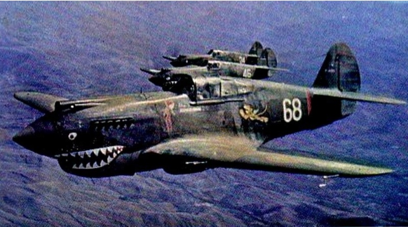 P-40C Tigres Volants, Charles Older Curtis10