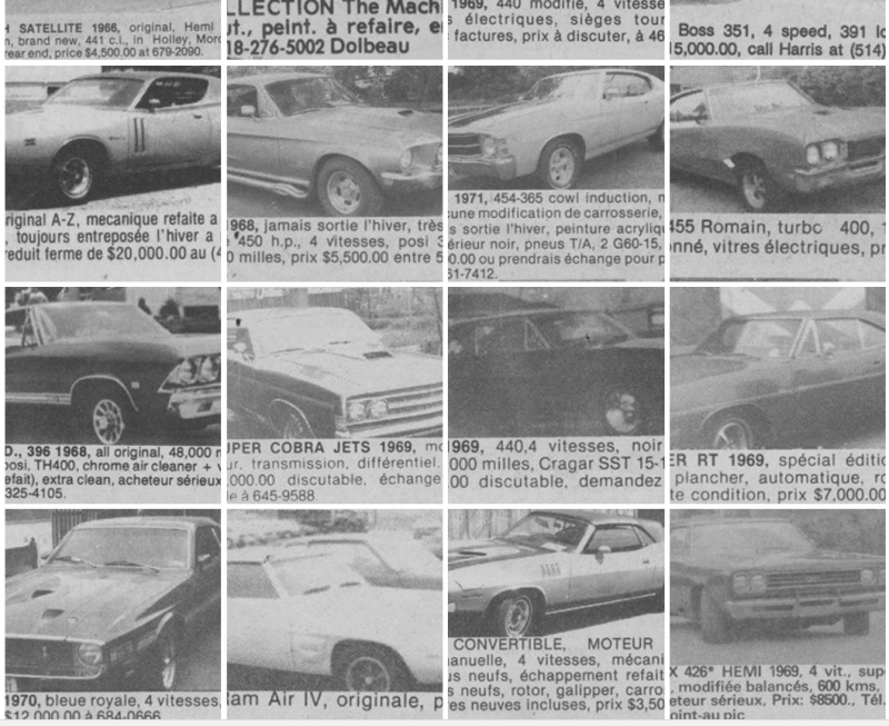 Projet Archives Muscle Cars du Québec Groupe11