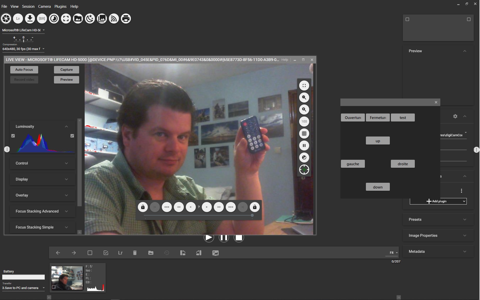 Face Tracking : Impression 3D - XY Webcam holder + Arduino + Python Webcam10