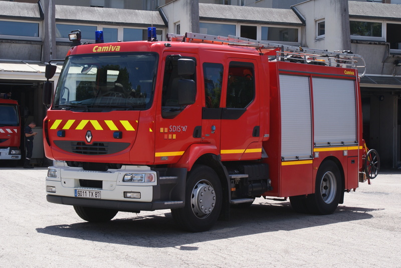 SDIS 87 : Pompiers de la Haute Vienne (France) Fr87_l12