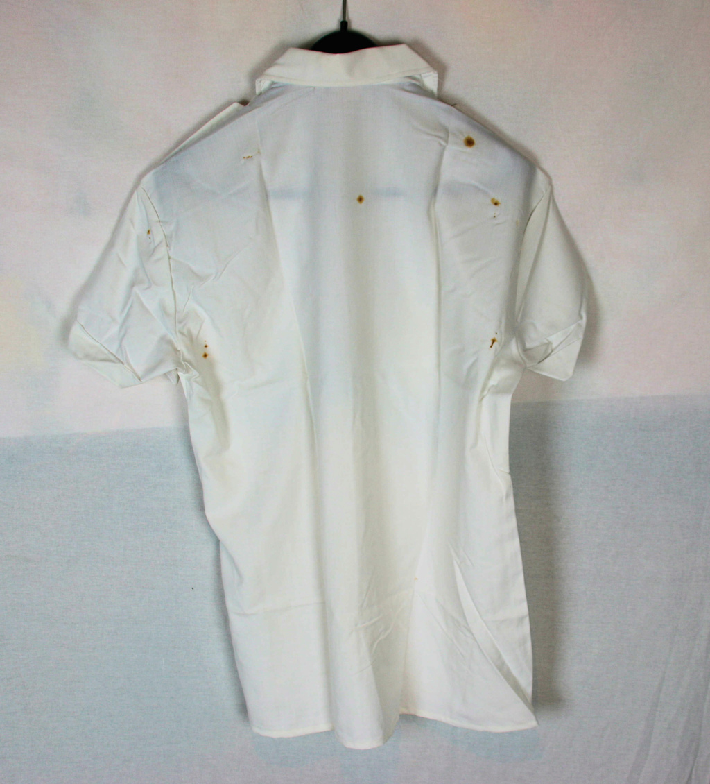 chemises blanche manche courte taille 44 de 1975 Chemis15