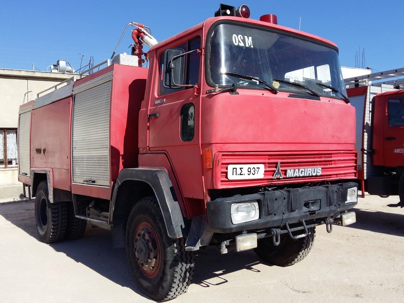 Grèce (ile de Rhodes) 1° pompiers (photos) 20160716