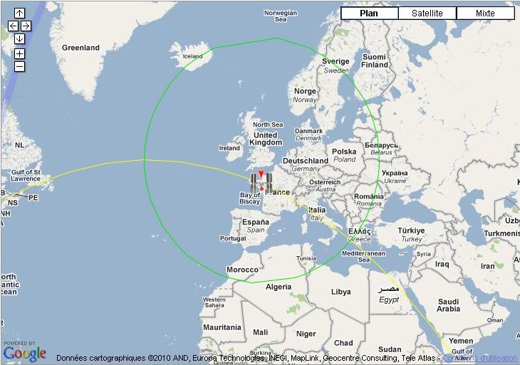 Contact ISS et les Radios Amateurs sur l'Europe 01h18_10