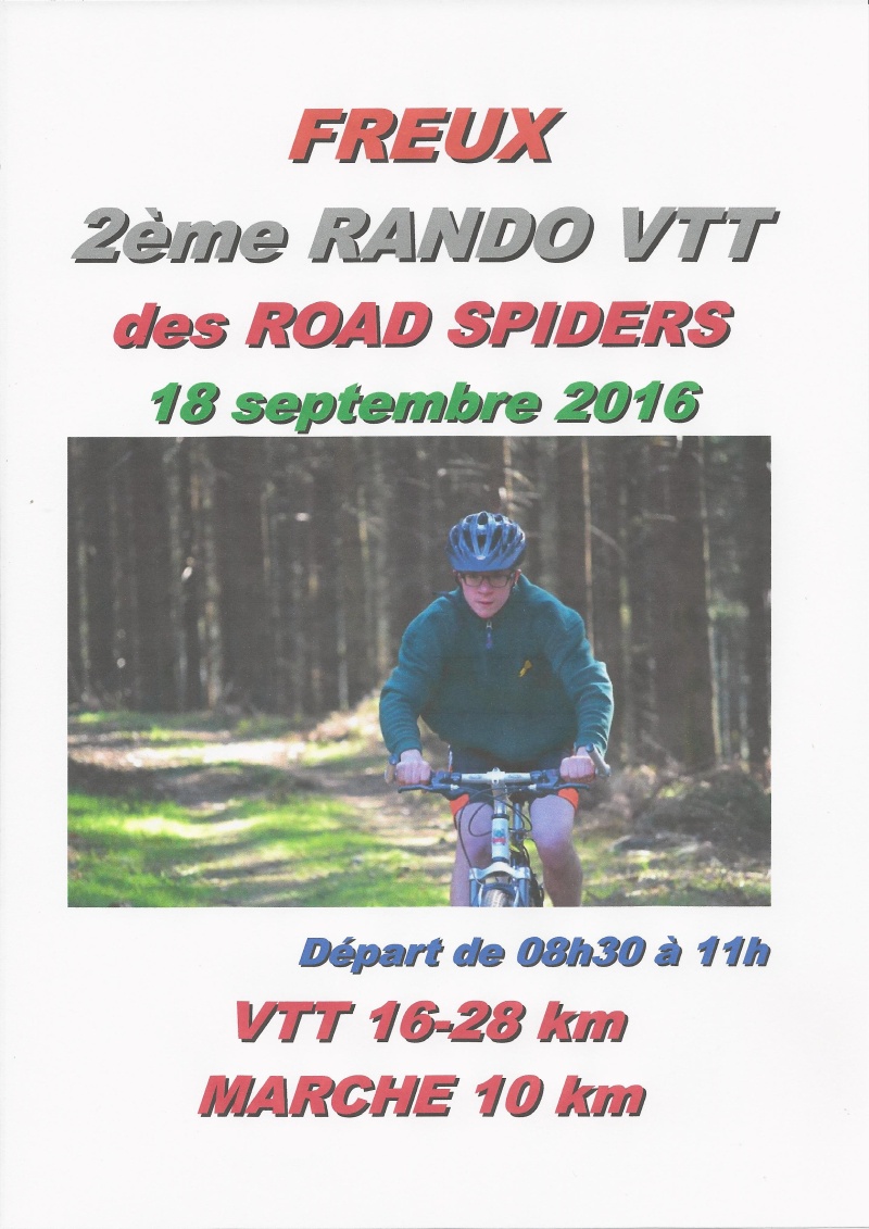 VTT 2ème rando des Road Spiders 2016 a Freux Rando_10