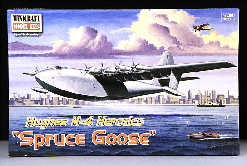 Hughes H-4 Hercules "Spruce goose" (1/200ème - Minicraft Model Kits) Img_9336