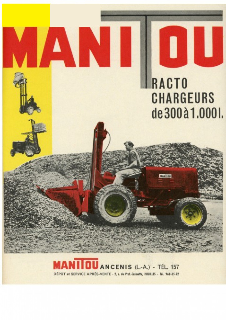 MANITOU : de l'industriel à l'agricole 167