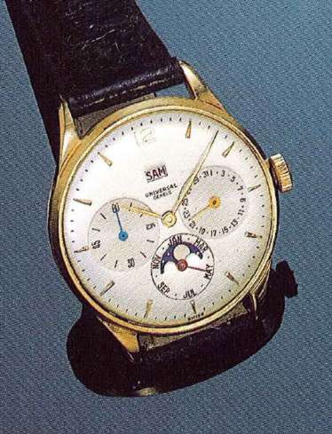 Universal Genève Triple date Phase de Lune ref. 11306 15710