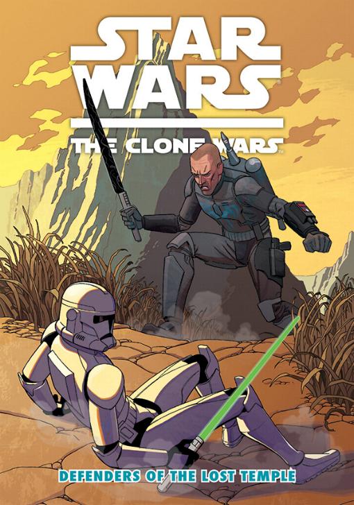 Star Wars The Clone Wars Mission 05 : Le Temple Perdu - DELCOURT Star-w12