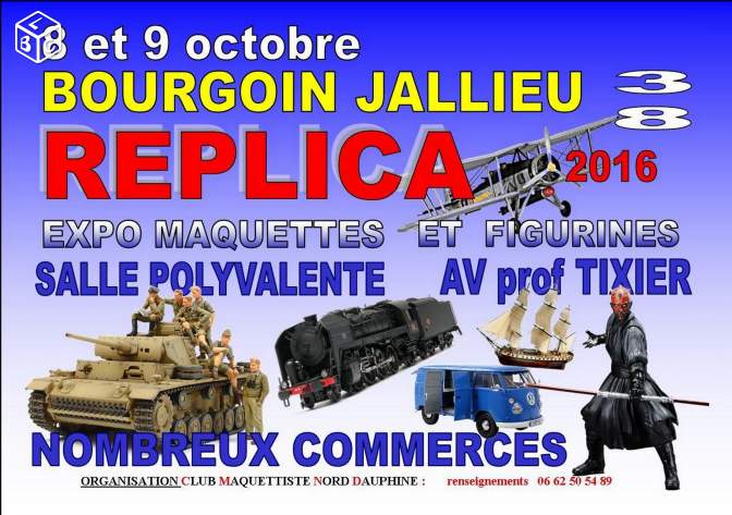 Expo REPLICA (38) BOURGOIN JALLIEU 8 & 9 Oct 2016 Replic10