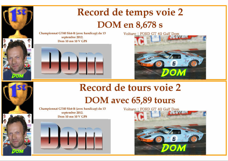 8ème course du GTC le 13/09 chez Dom Record11