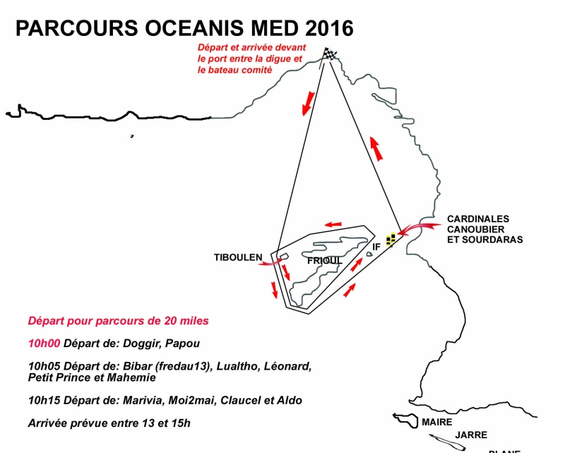 oceanis - Résultats et reportage de Océanis Med 2016 Parcou10