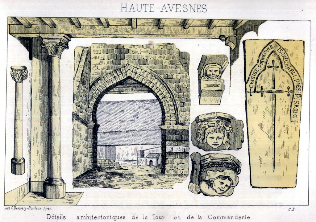 HAUTE-AVESNES  Pas de Calais 1710
