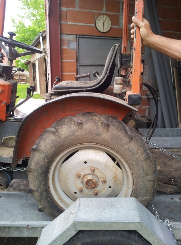 holder - tracteur holder 550s sauvetage... moteur deutz F4L 1011 20160611