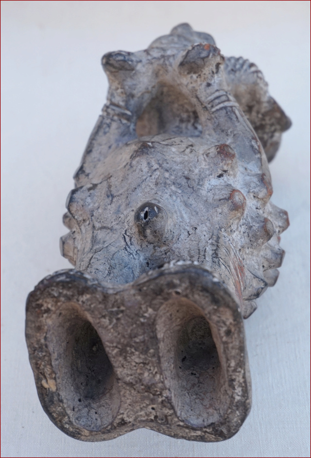 Statuette de fertilité Tikar en terre cuite patinée Fetich11