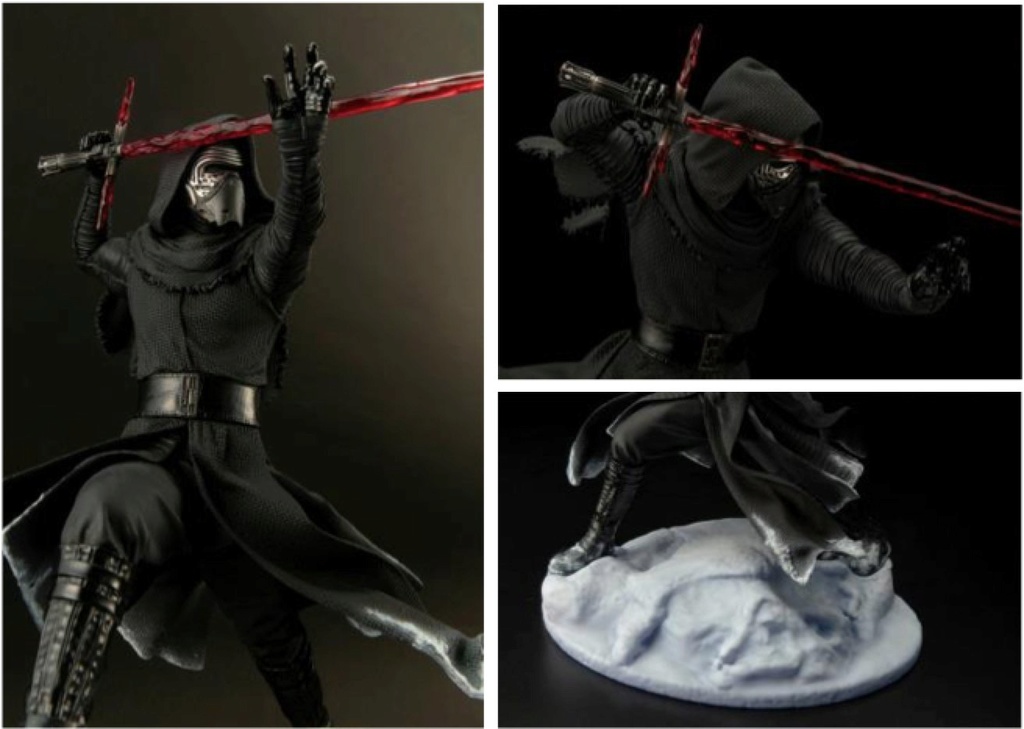 Kotobukiya Star Wars - Kylo Ren Vader helmet ArtFX Statue   Cn_sop10