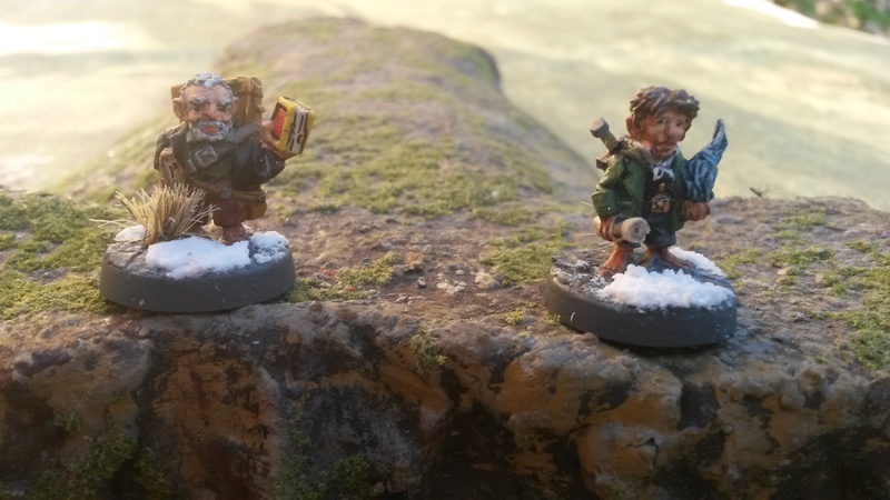 [Frostgrave] - Les Scoliastes du Vent, de redoutables Halflings, adeptes de la cryptomancie. 20160810