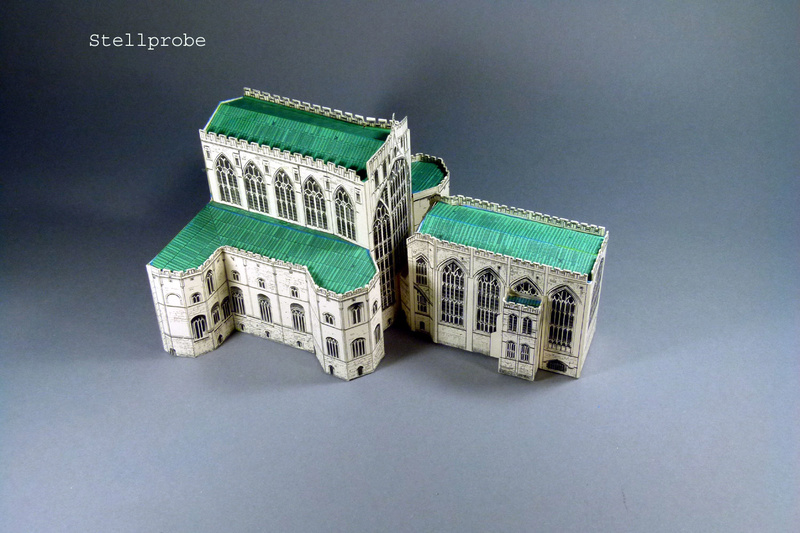 Fertig - Gloucester Cathedral 1:240 von Rupert Cordeux gebaut von Adolf Pirling Bau-0419