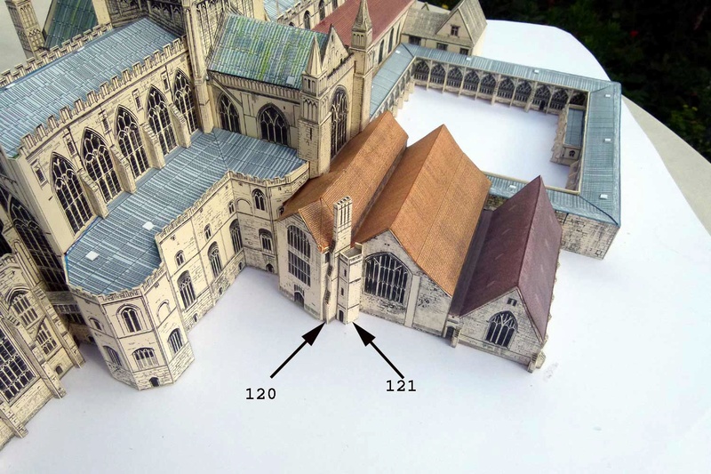 Fertig - Gloucester Cathedral 1:240 von Rupert Cordeux gebaut von Adolf Pirling - Seite 2 Bau-1417