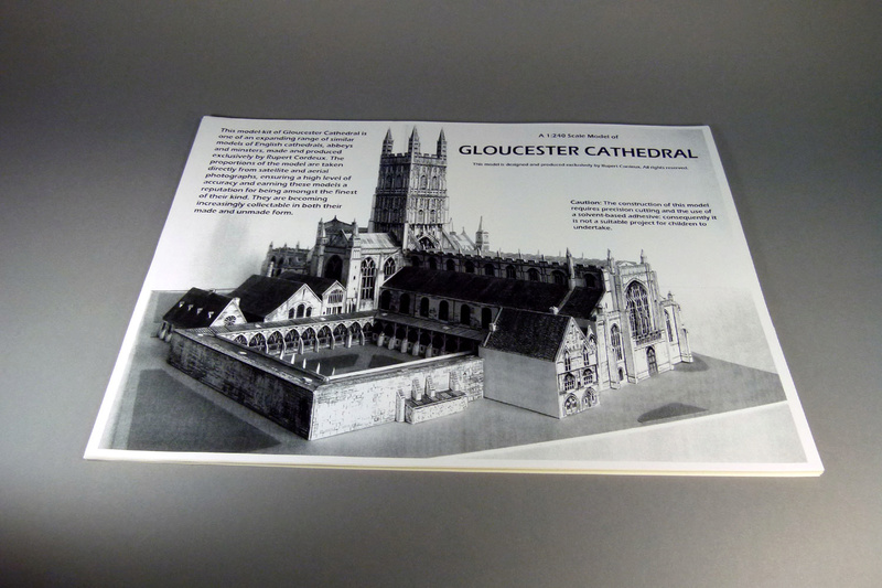 Gloucester Cathedral 1: 240 von Rupert Cordeux gebaut von Adolf Pirling Vorst_10