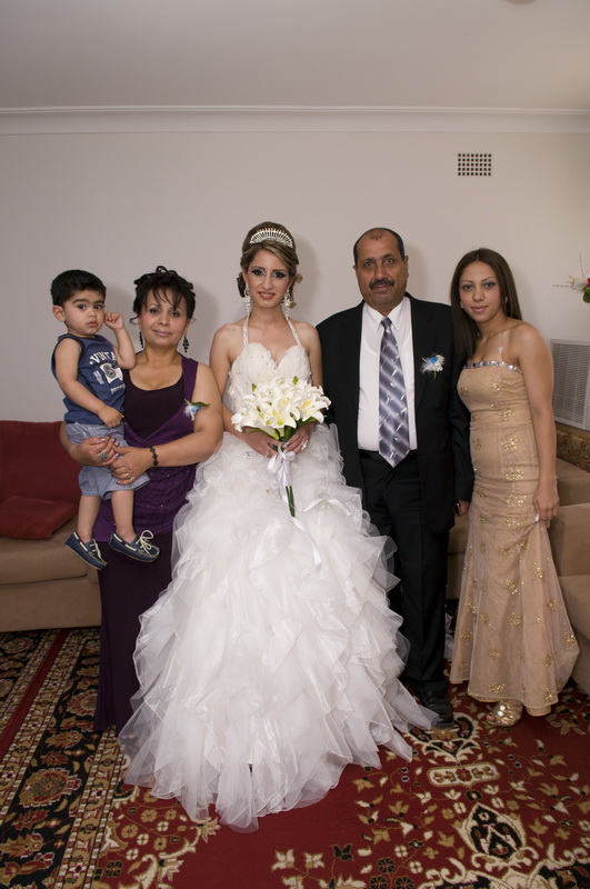 مبروك وألف مبروك زواج مروان رحيم يلدا مجوجة & فلودا سمير رزوقي وردة - سيدني - أستراليا F-4110