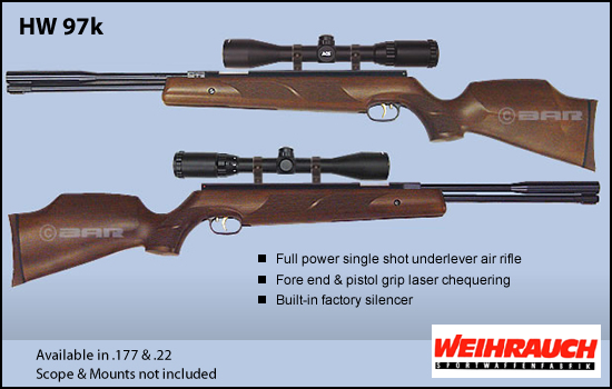 Synthèse sur les carabines Weihrauch et réponses aux questions Hw_97k10