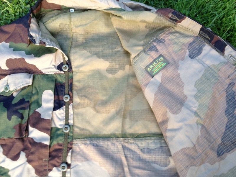 Hot Climate ARKTIS shirt in Centre Europe camouflage Chemis13