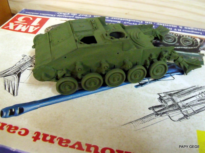 AMX 13 155 Automouvant au 1/35 de heller 09-pds10