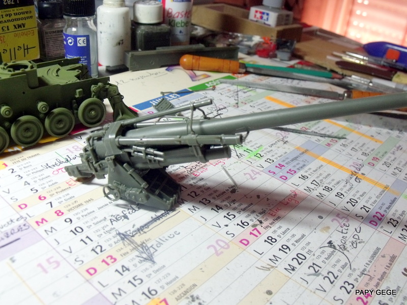 AMX 13 155 Automouvant au 1/35 de heller 12-pds10