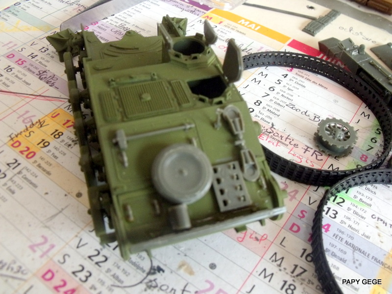 AMX 13 155 Automouvant au 1/35 de heller 17-pds10