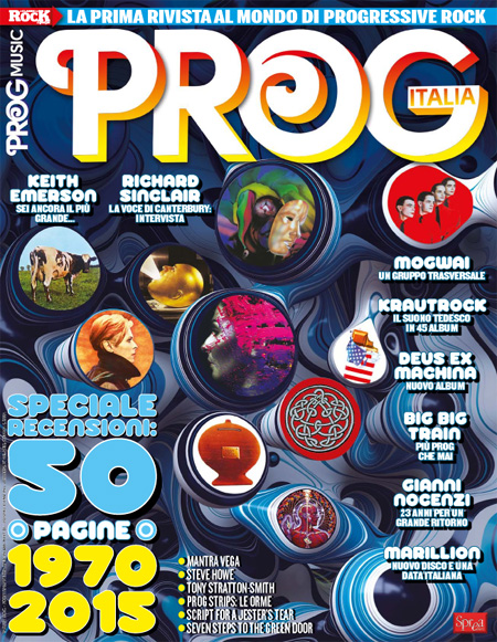 Esce in edicola: PROG ITALIA Magazine. Prog7_13
