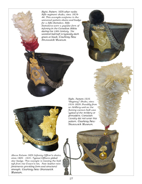 Fuss & Fashion - 200 years of Canadian Military Headdress H2710