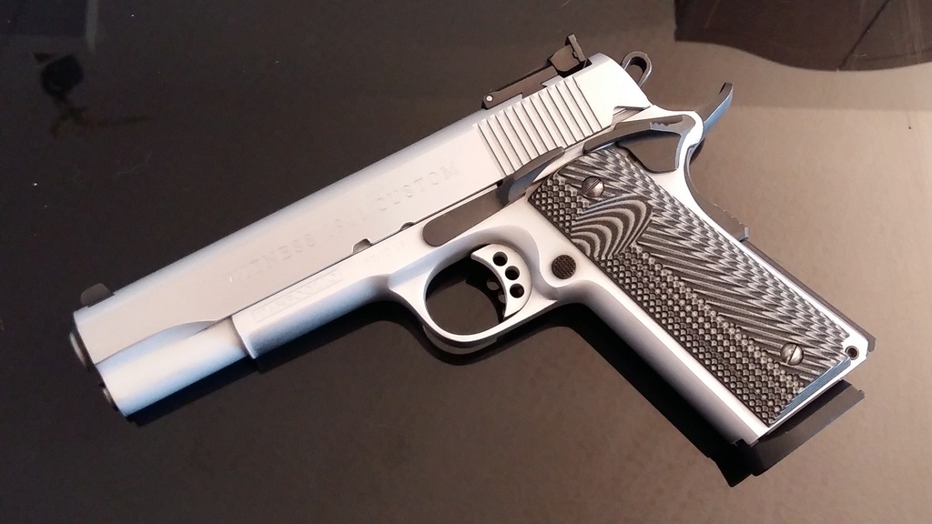 Présentation et premières impressions TANFOGLIO 1911 45 ACP  20160811