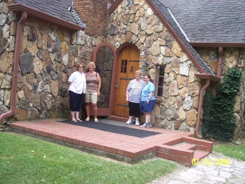 Laura and Almanzo at their Stone House with their dog, Nero Diva_c11