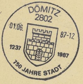 Orts- und Stadtjubiläen  -  Sonderstempel der DDR 1310