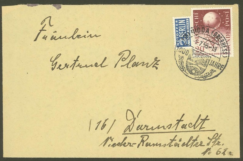 Bundesrepublik Deutschland - Einzel- und Mehrfachfrankaturen 21410