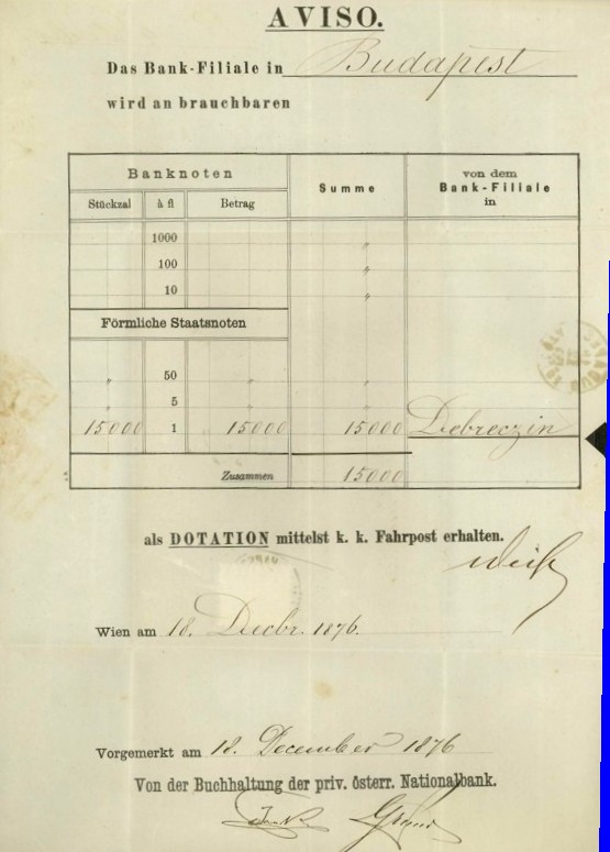 Briefe / Poststücke österreichischer Banken Priv_a11