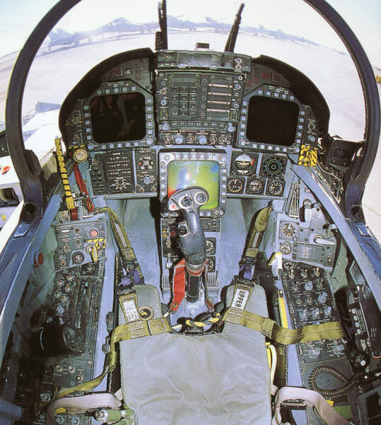 موسوعة قمرات القيادة في الطائرات والمروحيات الامريكية Fa-18a10