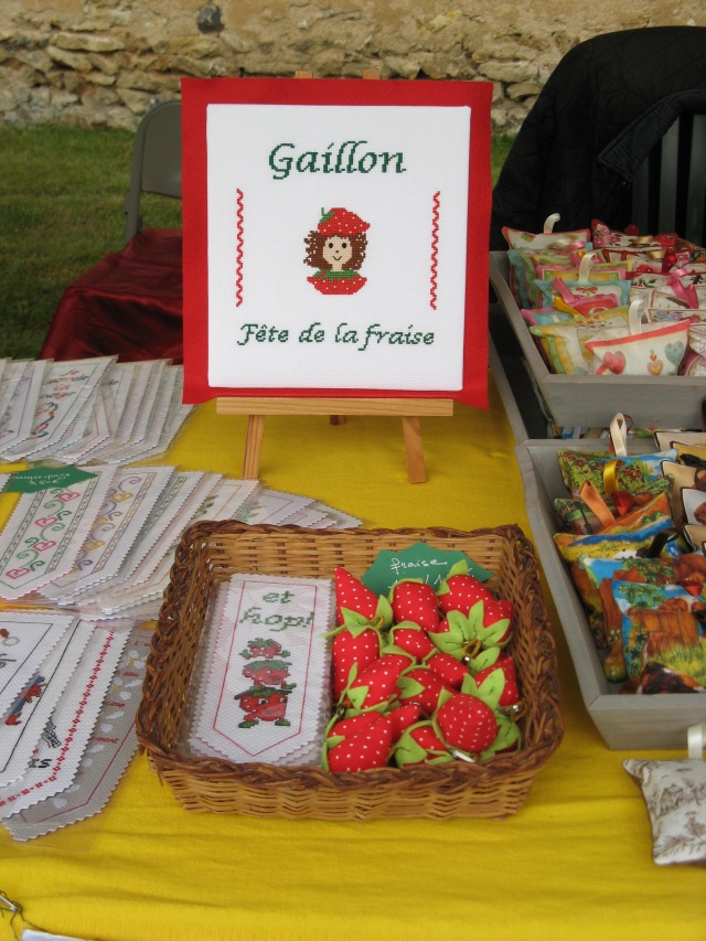 Dimanche 19 juin 2016 - Marché artisanal à la "Fête de la fraise" à Gaillon ( 27) 2016-016