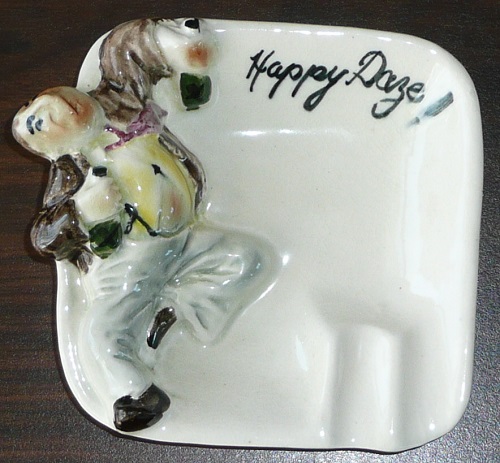 Happy Daze drunken man ashtray courtesy of ynotbrich .. Ashtra10