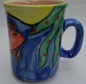 Christine Harris Waipiro Bay mug Christ10