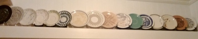 To celebrate Val's book I have found more room for plates !! Patter10