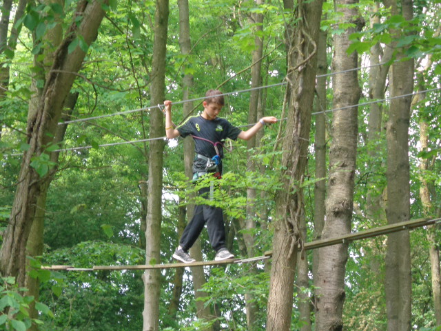 15. VOYAGE SCOLAIRE  Tournai "Acrobranches" du 27.05.16 06510