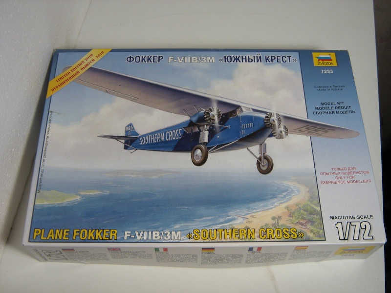 [Zvezda] Fokker F-VIIB/3m  1/72 (fVIIb) Img_0020