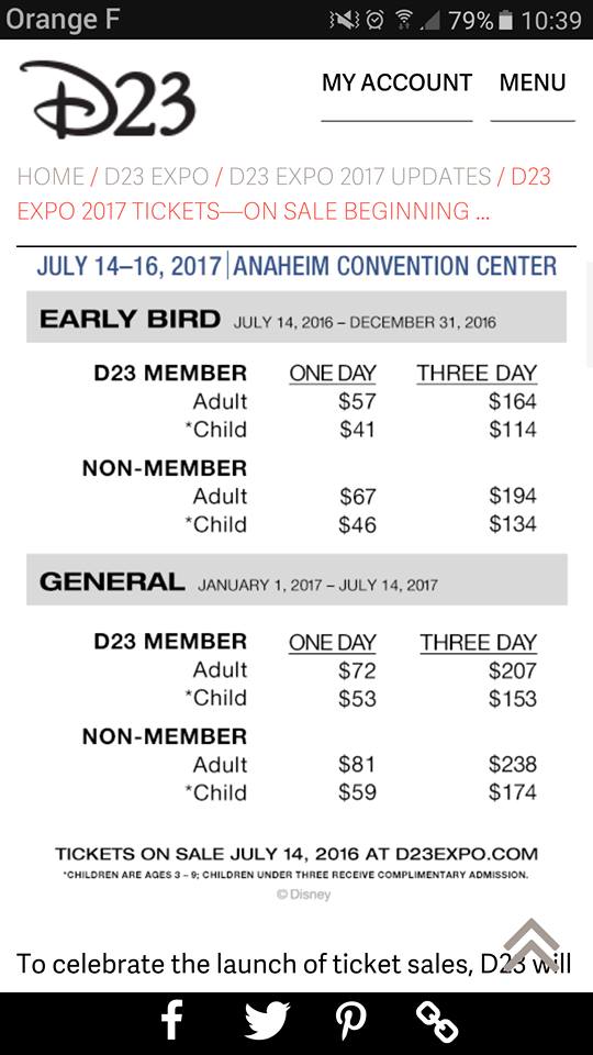 [Evénement] D23 Expo du 14 au 16 juillet 2017 (Anaheim Convention Center).  13694910