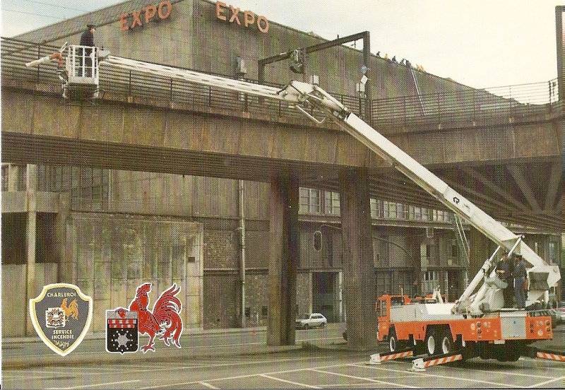 Charroi pompiers de Charleroi années 70-80 Numari13