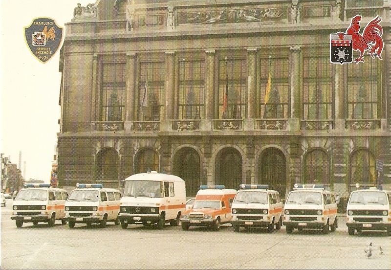 Charroi pompiers de Charleroi années 70-80 Numari14
