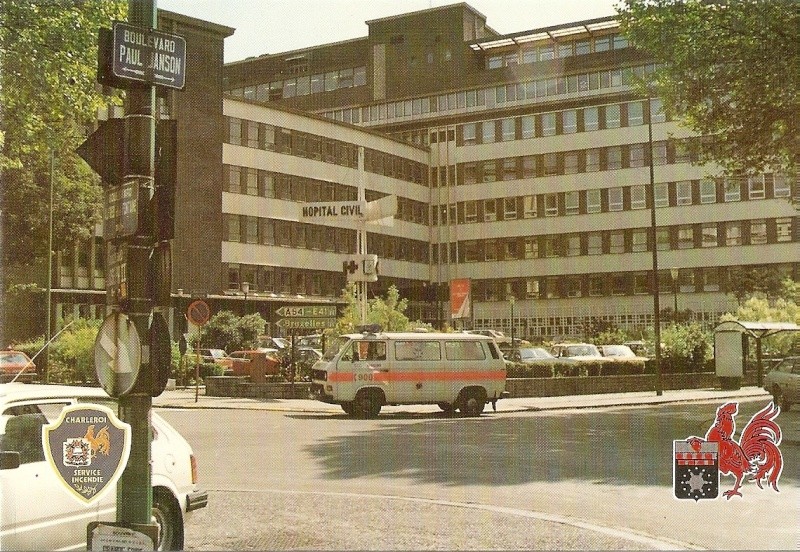 Charroi pompiers de Charleroi années 70-80 Numari19