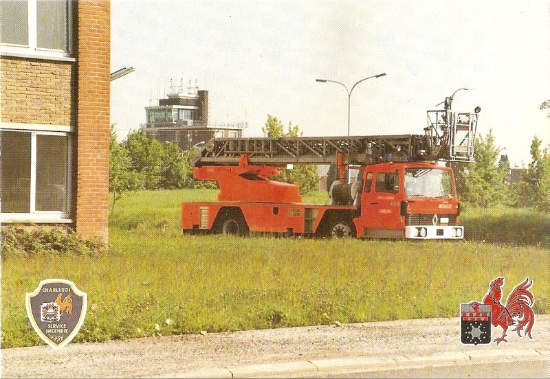 Charroi pompiers de Charleroi années 70-80 Numari21